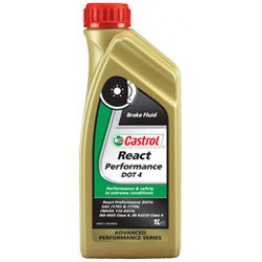 Тормозная жидкость Castrol React Performance DOT 4 1 л