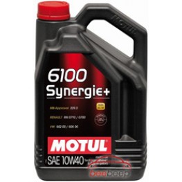 Моторное масло Motul 6100 Synergie+ 10w-40 839451/101493 5 л