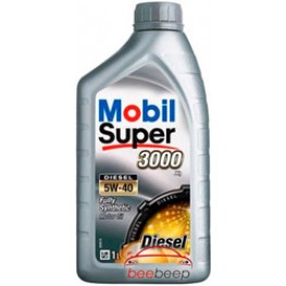 Моторное масло Mobil Super 3000 X1 Diesel 5w-40 1 л
