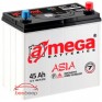Аккумулятор автомобильный A-Mega ASIA 6CT-45-Аз R+