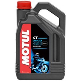 Моторное масло для мото 4Т Motul 3000 4T 20w-50 4 л