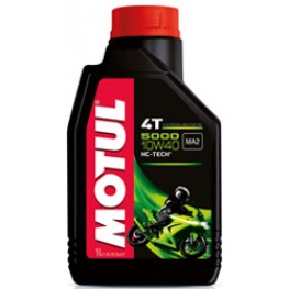Моторное масло для мото 4Т Motul 5000 4T 10w-40 1 л