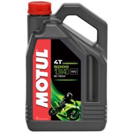 Моторное масло для мото 4Т Motul 5000 4T 10w-40 4 л