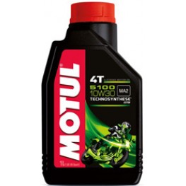 Моторное масло для мото 4Т Motul 5100 4T 10w-30 1 л