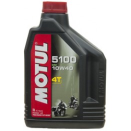 Моторное масло для мото 4Т Motul 5100 4T 10w-40 2 л