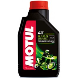 Моторное масло для мото 4Т Motul 5100 4T 15w-50 1 л