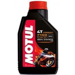 Моторное масло для мото 4Т Motul 7100 4T 10w-30 1 л