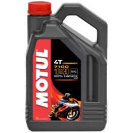 Моторное масло для мото 4Т Motul 7100 4T 10w-30 4 л