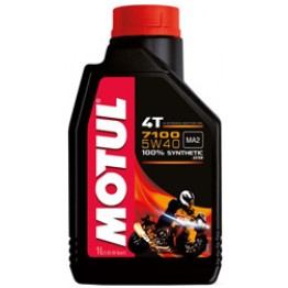 Моторное масло для мото 4Т Motul 7100 4T 5w-40 1 л