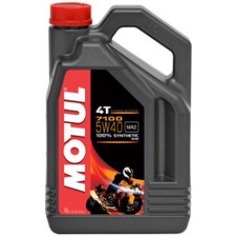 Моторное масло для мото 4Т Motul 7100 4T 5w-40 4 л
