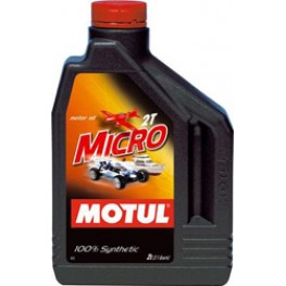 Моторное масло для мото 2Т Motul Micro 2T 2 л