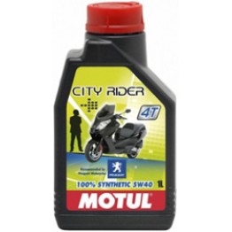 Моторное масло для скутера 4Т Motul Peugeot City Rider 4T 5w-40 1 л