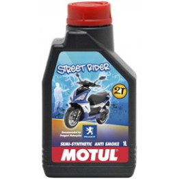 Моторное масло для скутера 2Т Motul Peugeot Street Rider 2T 1 л