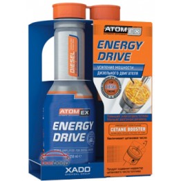 Присадка для увеличения цетанового числа Xado Atomex Energy Drive Diesel 250 мл