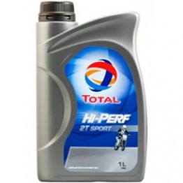 Моторное масло для мото 2Т Total Hi-Perf 2T Sport 1 л