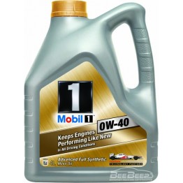 Моторное масло Mobil 1 0W-40 4 л