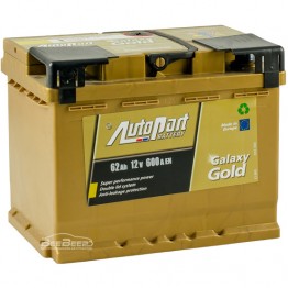 Аккумулятор автомобильный AutoPart Galaxy Gold 62Ah R+