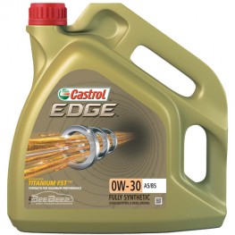 Моторное масло Castrol EDGE 0w-30 A5/B5 Titanium 4 л