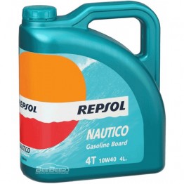 Масло для лодки Repsol Nautico Gasoline Board 4T 10w-40 4л