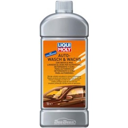 Шампунь с воском для автомобиля Liqui Moly Auto-Wasch & Wachs 1542 1 л