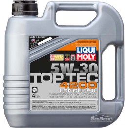 Моторное масло Liqui Moly Top Tec 4200 5w-30 3715 4 л