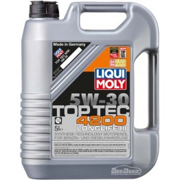 Моторное масло Liqui Moly Top Tec 4200 5w-30 7661 5 л