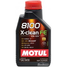 Моторное масло Motul 8100 X-clean FE 5w-30 814101/104775 1 л