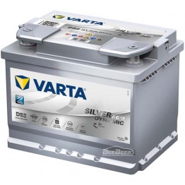 Аккумулятор автомобильный VARTA Silver Dynamic AGM 60Ah 560901068 D52