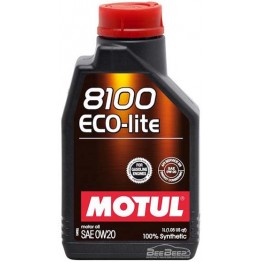 Моторное масло Motul 8100 Eco-lite 0w-20 841111/104981 1 л