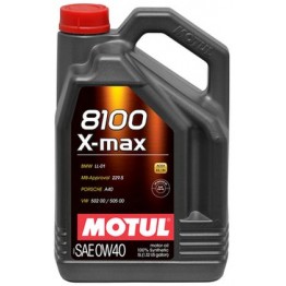 Моторное масло Motul 8100 X-max 0w-40 348206/104533 5 л