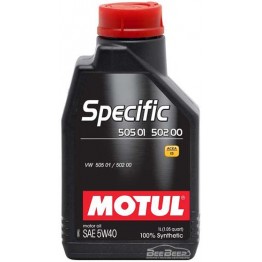 Моторное масло Motul Specific 505.01-502.00-505.00 5w-40 842411/101573 1 л