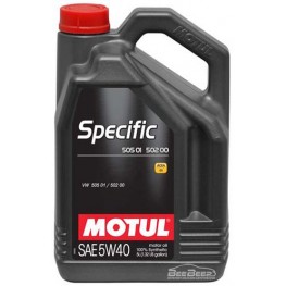 Моторное масло Motul Specific 505.01-502.00-505.00 5w-40 842451/101575 5 л