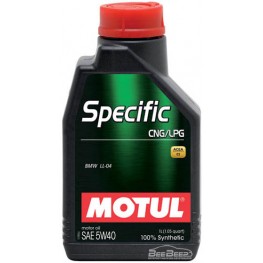 Моторное масло Motul Specific CNG/LPG 5w-40 854011/101717 1 л