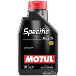 Моторное масло Motul Specific LL-12 FE 0w-30 832601/107301 1 л