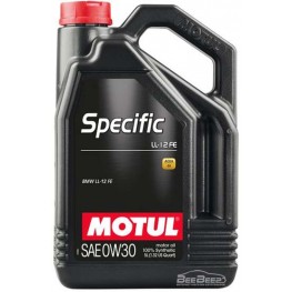 Моторное масло Motul Specific LL-12 FE 0w-30 832606/107302 5 л