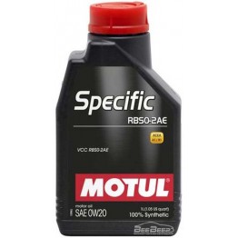 Моторное масло Motul Specific RBS0-2AE 0w-20 867411/106044 1 л