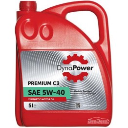Моторное масло DynaPower Premium C3 5w-40 5 л