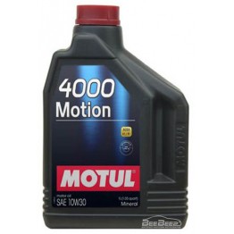 Моторное масло Motul 4000 Motion 10w-30 387202/100333 2 л