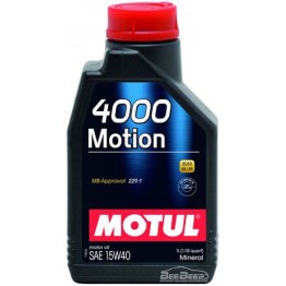 Моторное масло Motul 4000 Motion 15w-40 386401/102815 1 л