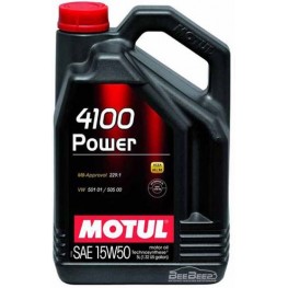 Моторное масло Motul 4100 Power 15w-50 386206/100273 5 л