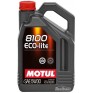 Моторное масло Motul 8100 Eco-lite 5w-30 839554/104988 4 л
