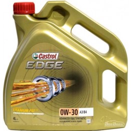 Моторное масло Castrol EDGE 0w-30 A3/B4 Titanium 4 л