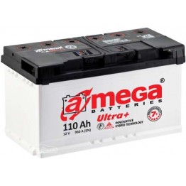 Аккумулятор автомобильный A-Mega Ultra+ 6СТ-110-Аз R+