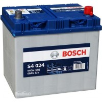 Аккумулятор автомобильный Bosch S4 Silver Asia 60Ah (0 092 S40 240)