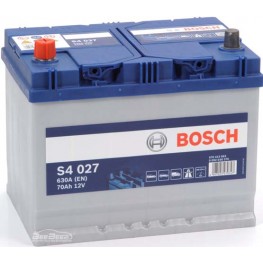 Аккумулятор автомобильный Bosch S4 Silver Asia 70Ah (0 092 S40 270)