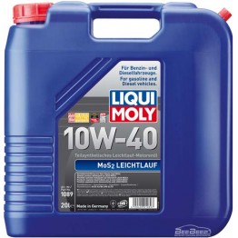 Моторное масло Liqui Moly MoS2 Leichtlauf 10w-40 1089 20 л