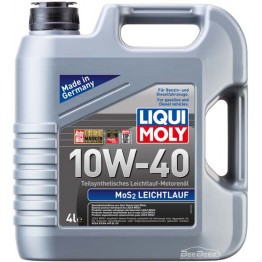 Моторное масло Liqui Moly MoS2 Leichtlauf 10w-40 1917 4 л