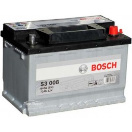 Аккумулятор автомобильный Bosch S3 70Ah (0 092 S30 080)