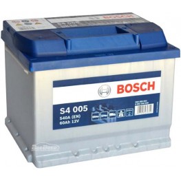 Аккумулятор автомобильный Bosch S4 Silver 60Ah (0 092 S40 050)