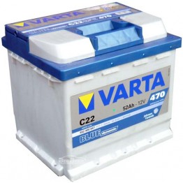 Аккумулятор автомобильный Varta Blue Dynamic 52Ah 552400047 C22